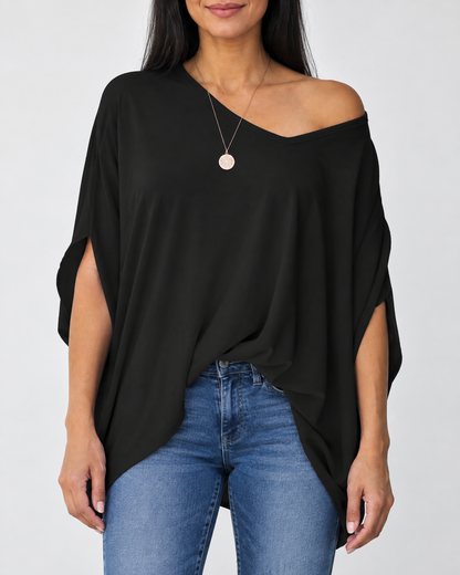 Elise - Batwing Oversized Tee