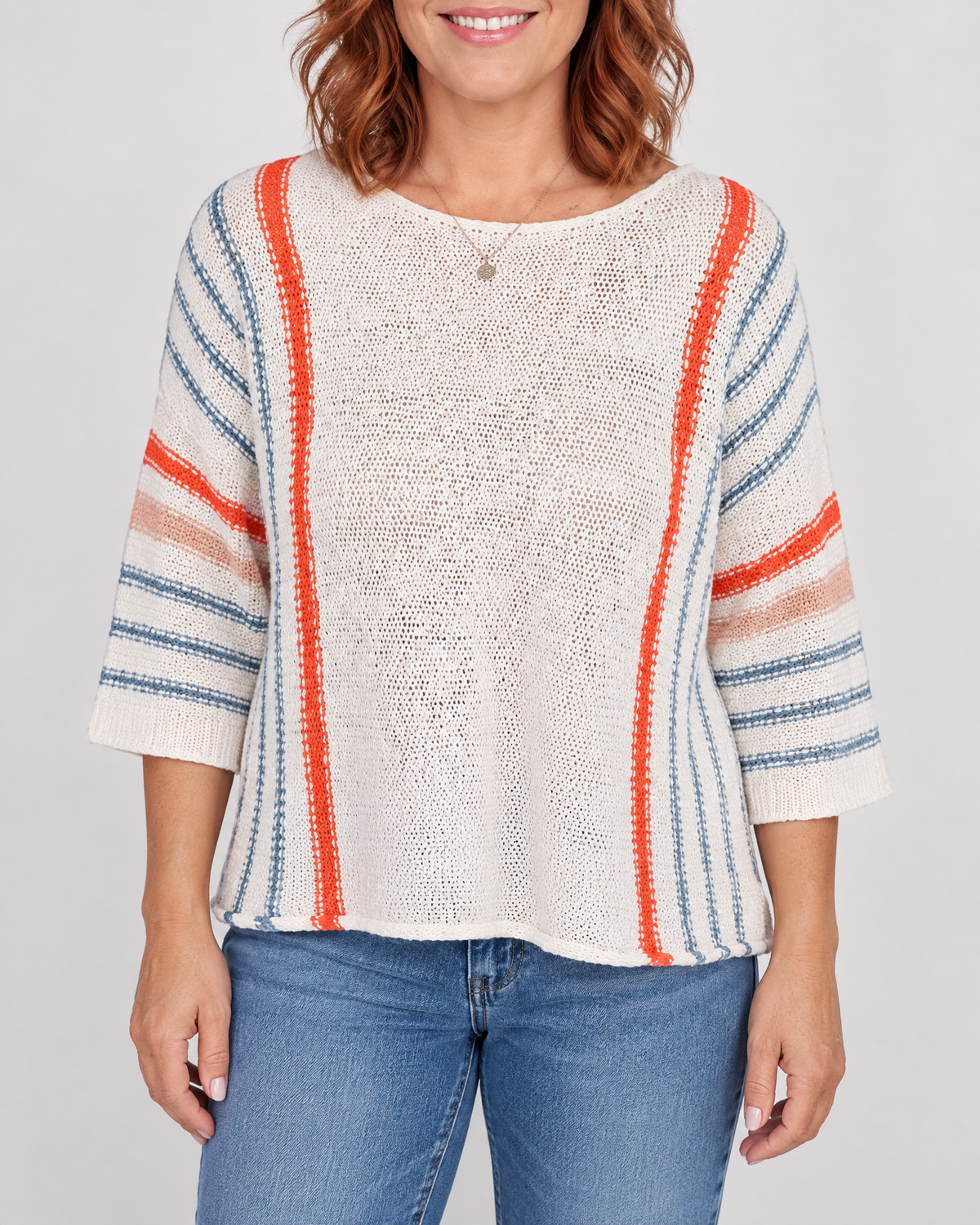 Emmeline - Striped Knit Pullover