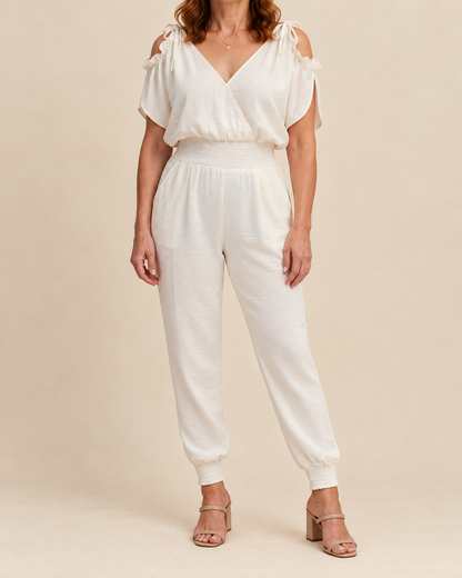Perrine - Wrap Jogger Jumpsuit