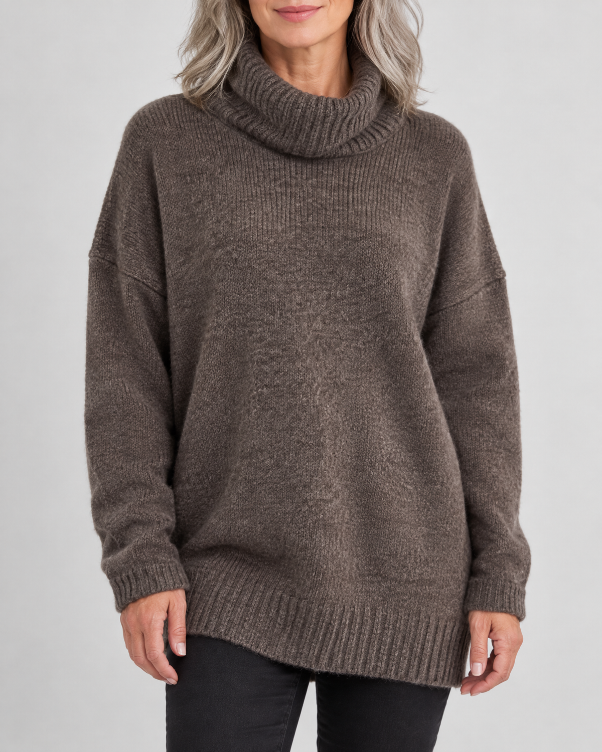 Thea - Turtleneck Pullover Sweater