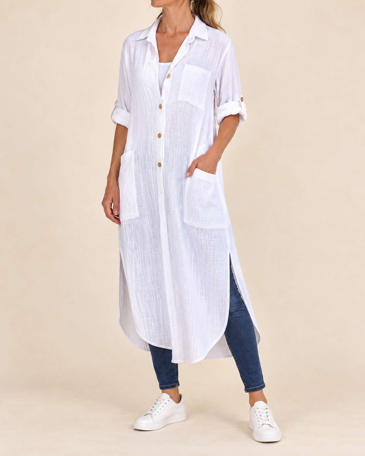Madeleine - Cotton Shirt Dress