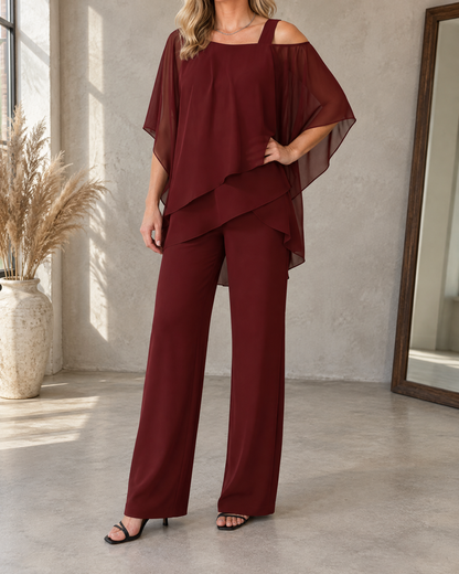 Isaure - Batwing Asymmetric Set