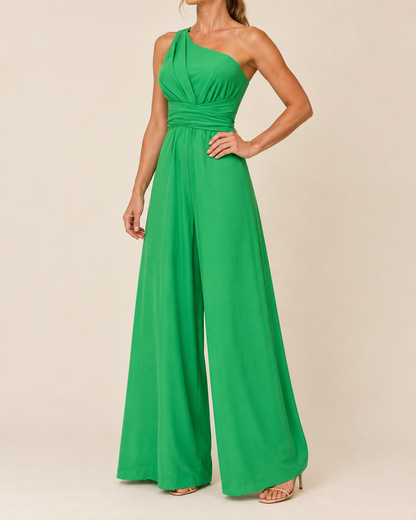 Constance - One Shoulder Wide Leg Jumpsuit