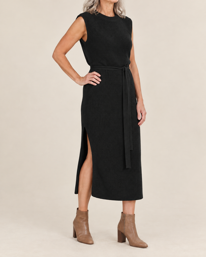 Lucile - Sleeveless Knit Midi Dress