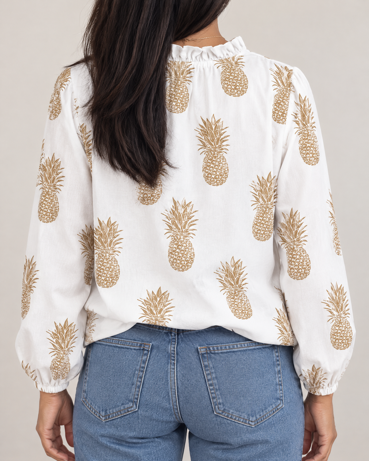 Celine - Ruffle Front Shirt