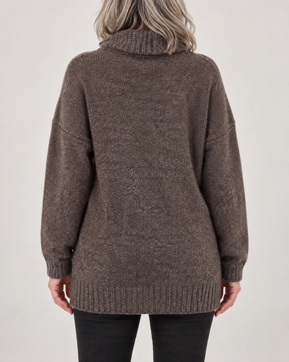 Thea - Turtleneck Pullover Sweater