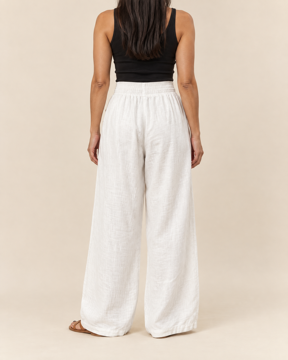 Manon - Wide Leg Drawstring Pants