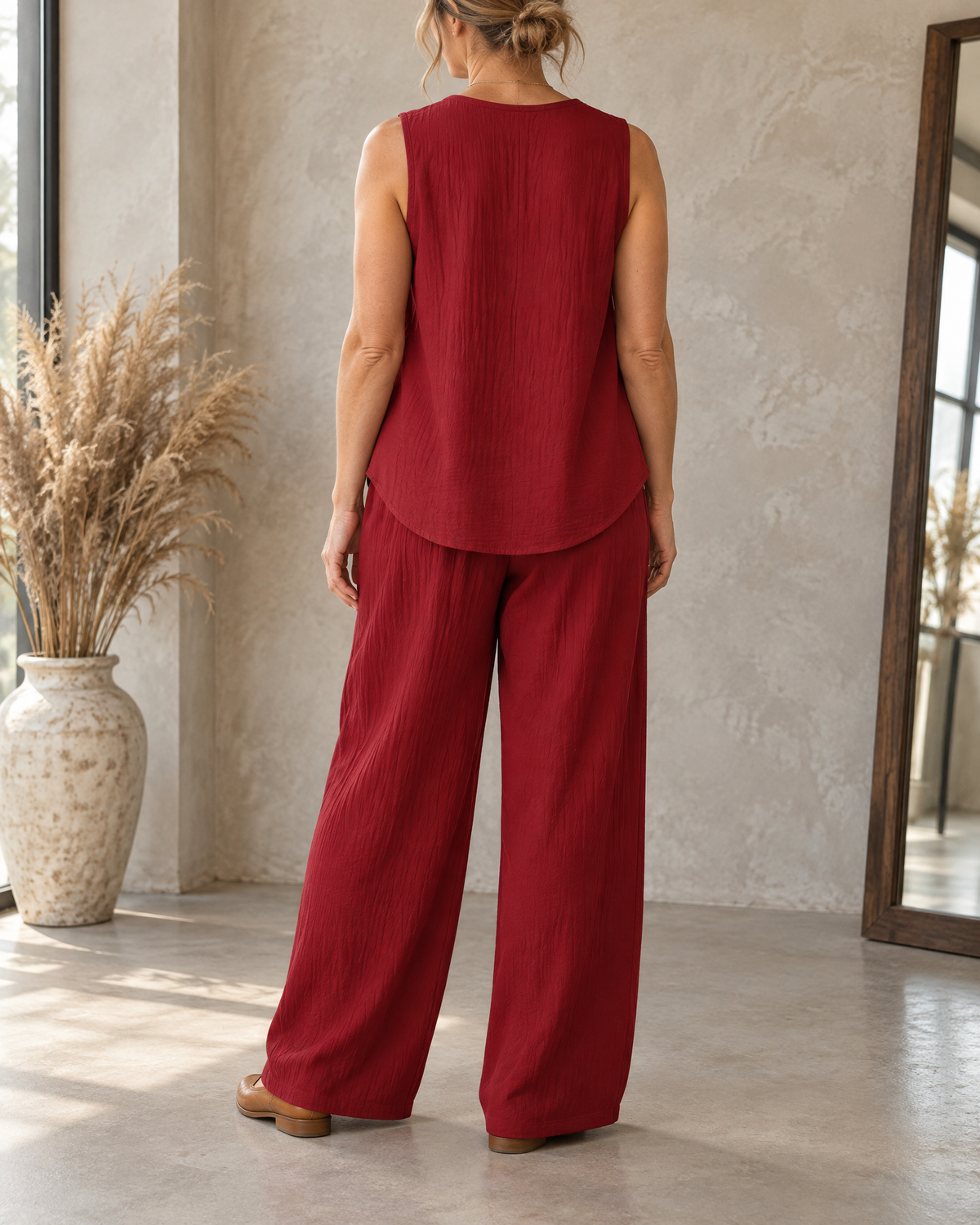 Marion - Sleeveless Top and Wide-Leg Set