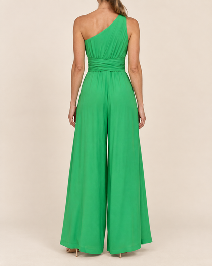 Constance - One Shoulder Wide Leg Jumpsuit