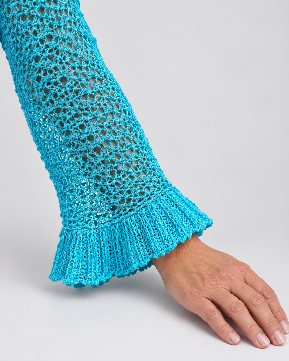 Zelie - Crochet Crop Sweater