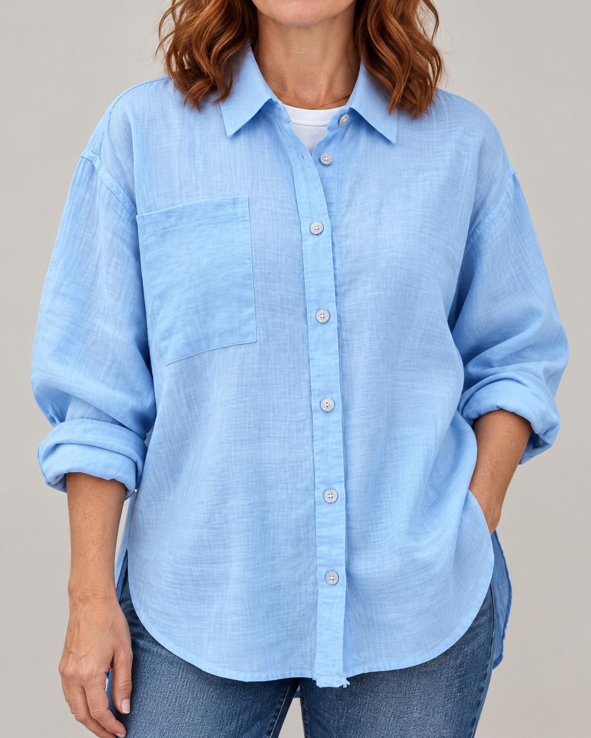 Justine - Cotton Slub Shirt