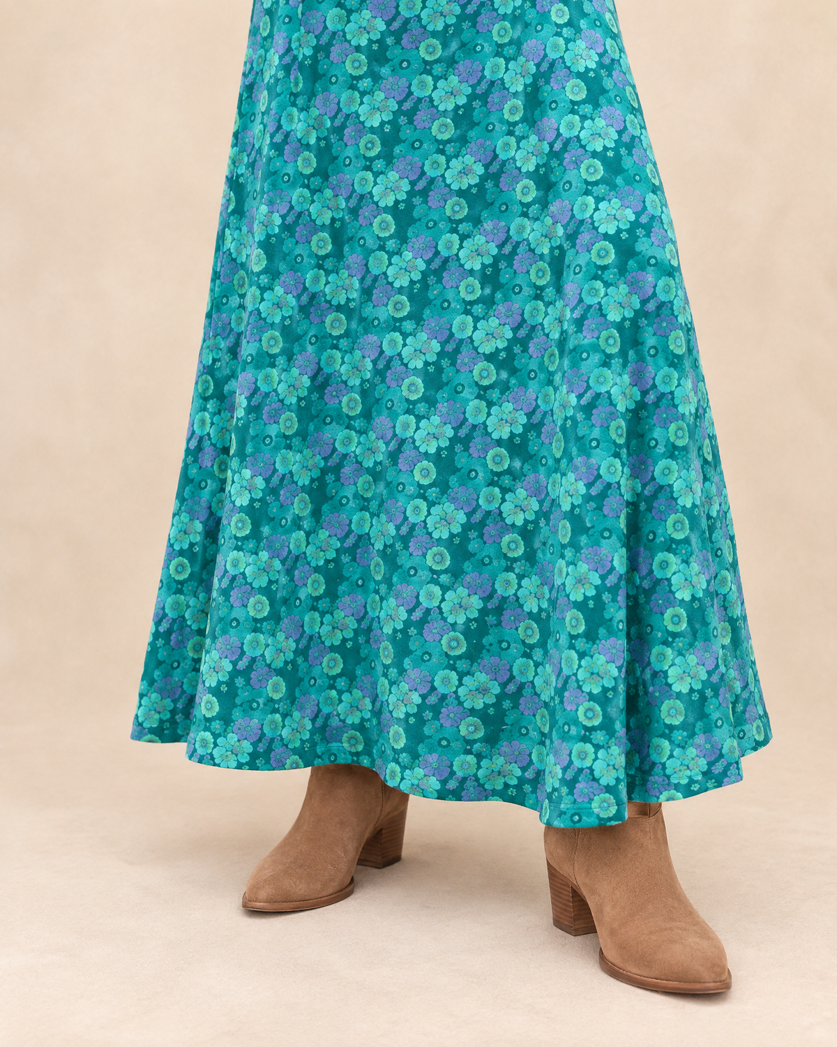 Romane - Floral Print Maxi Dress