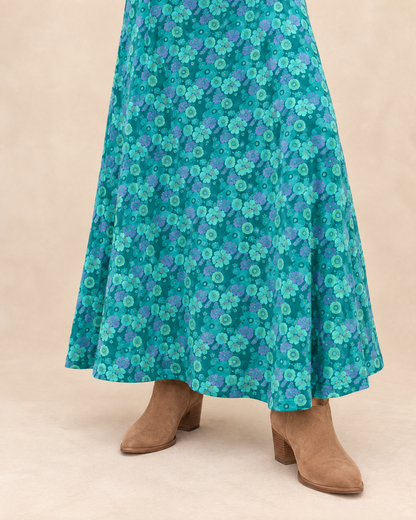 Romane - Floral Print Maxi Dress