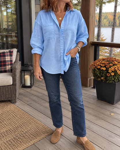 Justine - Cotton Slub Shirt