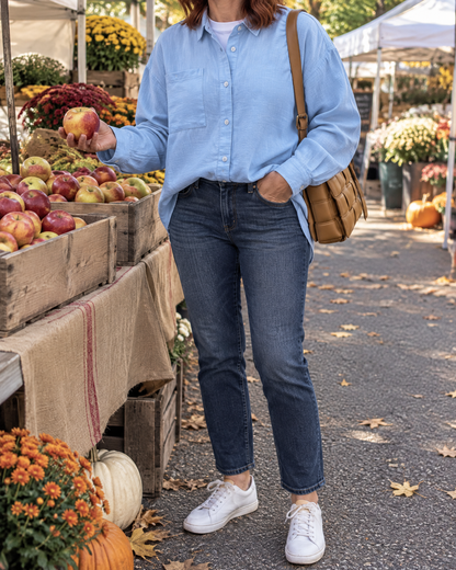 Justine - Cotton Slub Shirt