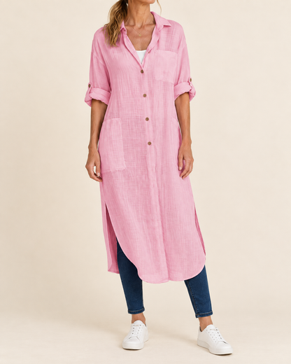 Madeleine - Cotton Shirt Dress