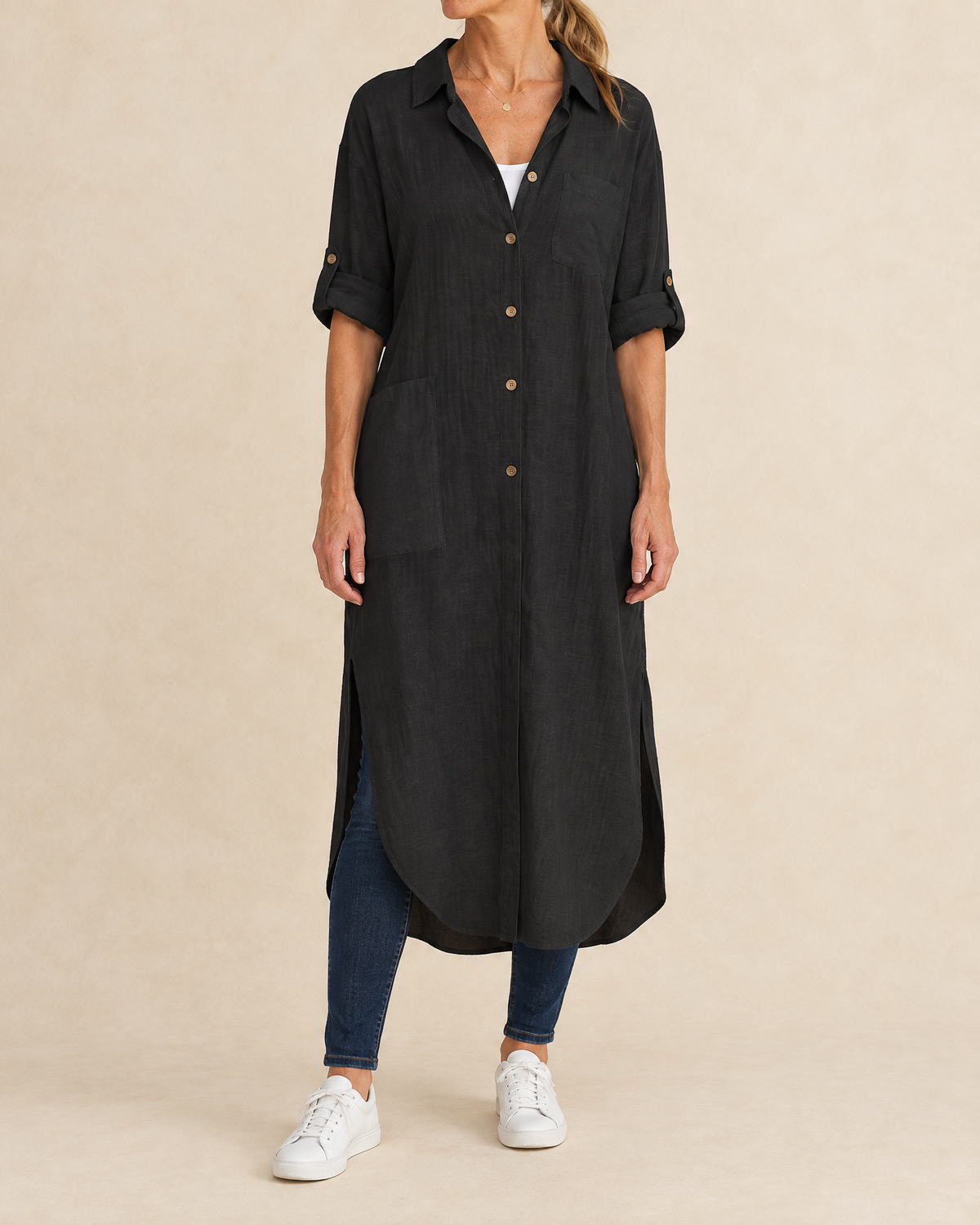 Madeleine - Cotton Shirt Dress