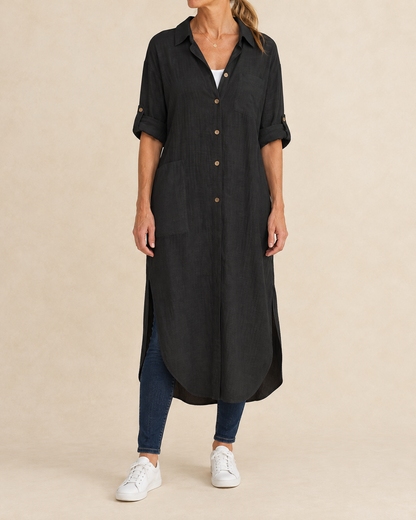Madeleine - Cotton Shirt Dress