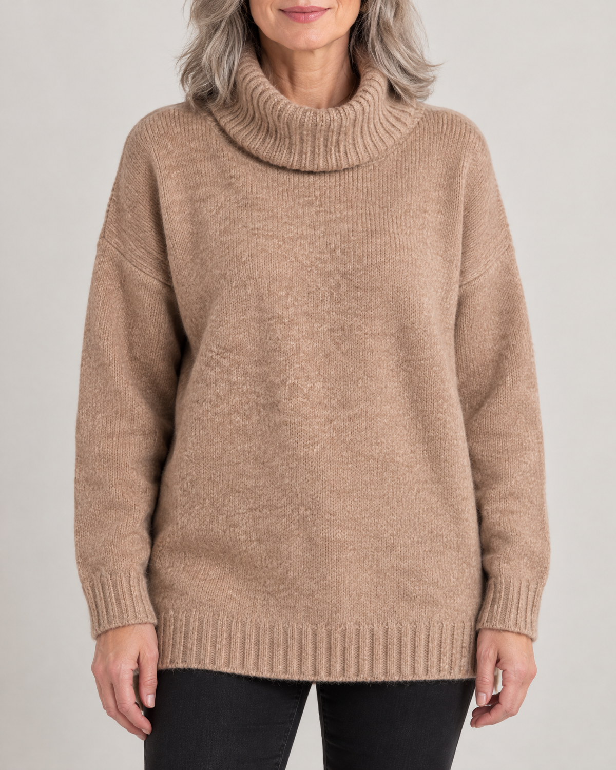Thea - Turtleneck Pullover Sweater